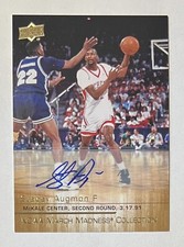 Stacey Augmon 2014-15 Upper Deck Auto Autograph NCAA March Madness Collection