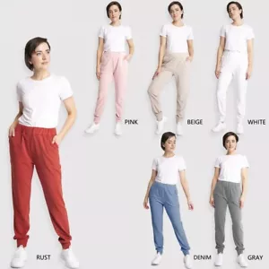ComfyLuxe Solid Color Jogger Pants - Picture 1 of 23