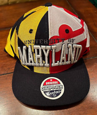 University of Maryland Terps Flag Original Zephyr Snapback Hat NCAA New w/ Tags!
