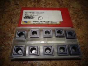 INSERTOS INDEXABLES DE CARBURO SÓLIDO KOMET [10] 517-W8344000187 - Imagen 1 de 2