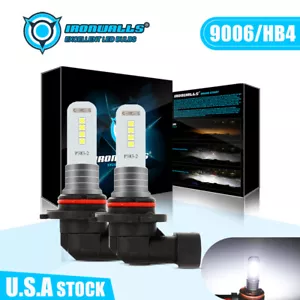 LED Headlight Kit 9006 HB4 6000K White Fog Light Bulb LED for ACURA TL 2002-2006 - Picture 1 of 12
