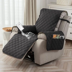 100% Waterproof Recliner Chair Cover Non Slip Recliner Covers for Recliner Chair - Picture 1 of 27