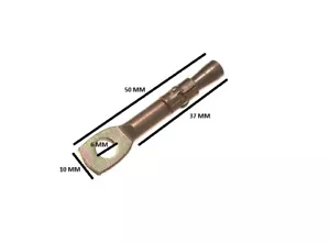 Anclaje De Alambre Para Concreto YZP 6mm X 50mm Tamaño De Paquete 100 - Bild 1 von 1
