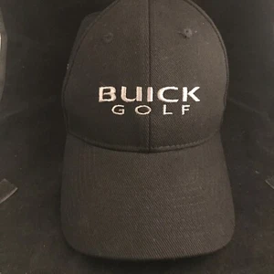 Buick Golf PGA Tour Official Car Black Hat Adjustable Strapback Cap NWOT  - Picture 1 of 5