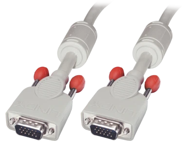 LINDY 36340  SVGA Kabel Stecker/Stecker, cool grey, 0,25m ** NEU TOP ** - Bild 1 von 2