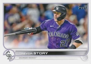 2022 Topps #260 TREVOR STORY - Colorado Rockies - Bild 1 von 1