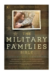Holman HCSB Military Bible; 2016 Navy-Crimson Imitation Leather; 10 Point - Imagen 1 de 6