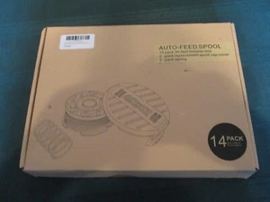 12 Pack 0.065" Trimmer Spool for Black and Decker 10 Spools 2 Caps New - Picture 1 of 5