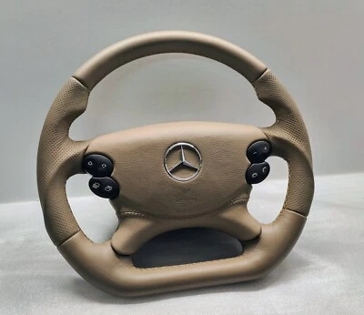 Mercedes AMG SL55 R230 2005 volante G55 Clk55 SL500 botón de cambio plano w209 Foto 1 de 4