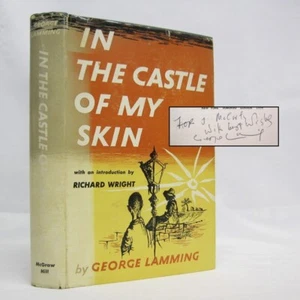 In The Castle of My Skin SIGNED by George Lamming 1954 McGraw Hill DJ - Picture 1 of 11