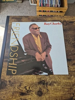 Ray Charles - Friendship - CBS26060 - Europe - 1984 - Import - Demo - EX - EX - Image 1 of 4
