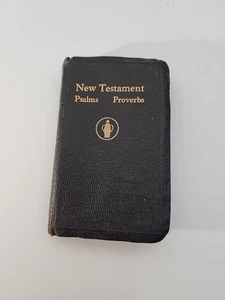 Vintage 1941 Gideons New Testament Psalms Proverbs Pocket Bible KJV - Picture 1 of 10