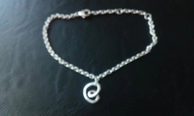 Georg Jensen Sterling Silver Heart Bracelet. - Image 1 of 4