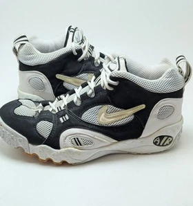 Zapatos Nike Air Execute Mid negros blancos vintage 1998 para hombre 144030-011 talla 10,5 - Imagen 1 de 7