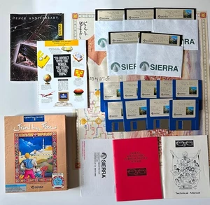 Quest for Glory II 2 - Trial by Fire : IBM PC DOS, Disk Game in Box, Sierra 1991 - Bild 1 von 4