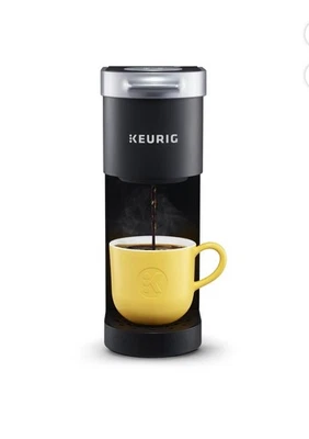 Keurig K-Mini Single Serve Kaffeemaschine Kompakt Pod Maschine Schwarz Getestet Funktioniert - Bild 1 von 4