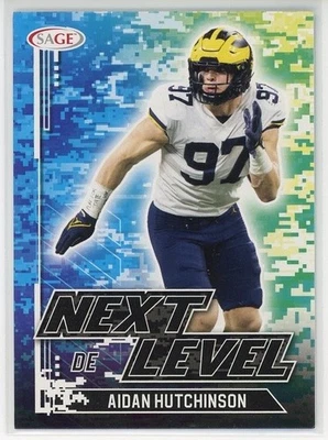 2022 SAGE #90 Aidan Hutchinson Michigan Wolverines - Image 1 of 2