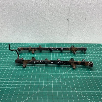 88-94 BMW E31 E32 850i 850Ci 750iL M70 FUEL INJECTION RAIL W/ INJECTOR SET OEM - Image 1 of 4