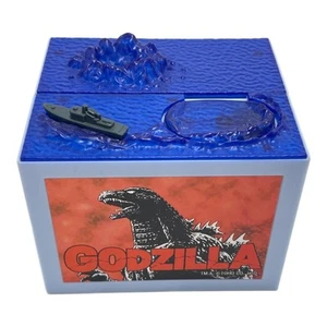 SHINe GODZILLA_BANK Godzilla Coin Bank Sound Motion 2015 Working JAPAN - Picture 1 of 9