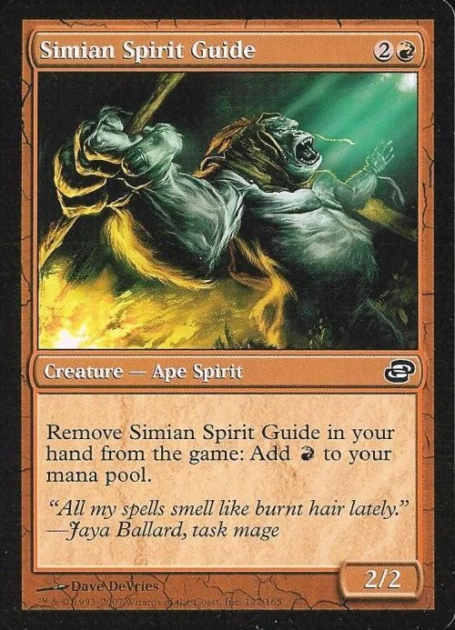Simian Spirit Guide -Foil Heavy Play MTG Planar Chaos - Image 1 of 1