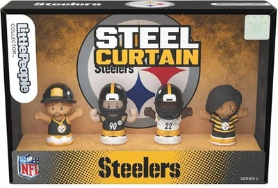 FISHER-PRICE Fisher Price Little People Collector Pittsburgh Steelers NFL 4-Pack Figure Set