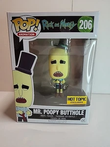 Funko Pop! Rick and Morty - Mr. Poopybutthole BLOODY #206 - Esclusiva tema caldo - Foto 1 di 6