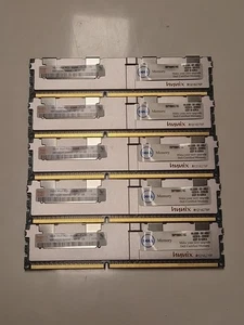 5 Stück  hynix 16GB  Server RAM 4Rx4  PC3-8500R-7-10-F0                      - Bild 1 von 1