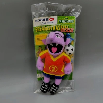 The Count Graf Zahl Sesamstrasse Plush Soccer Player Doll Nordse Germany Premium - Image 1 of 4