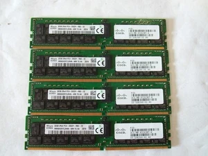 *Lot Of 4* Samsung HMA84GR7CJR4N-WM 32GB 2Rx4 PC4-2933Y DDR4 Server RAM - Picture 1 of 3