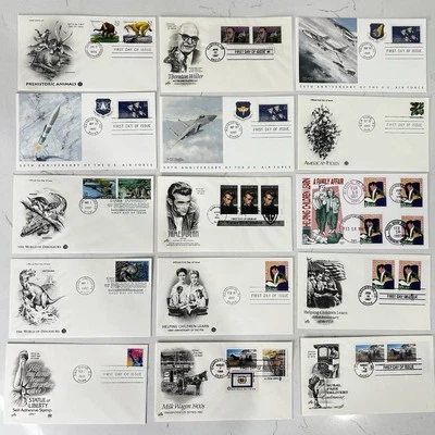 15 First Day of Issue Postal Covers Historic FDC 1996-98 Culture Lot #9 - Image 1 of 4