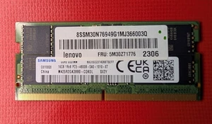 Samsung 16GB DDR5 4800 SODIMM 5M30Z71776 Lenovo M425R2GA3BB0 - Picture 1 of 3