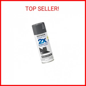 Rust-Oleum 334031 Painter's Touch 2X Cover Spray Paint, 12 oz, Gloss Dark Gray - Picture 1 of 1