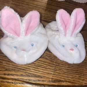 Build-A-Bear Bunny Rabbit Slippers - Picture 1 of 2