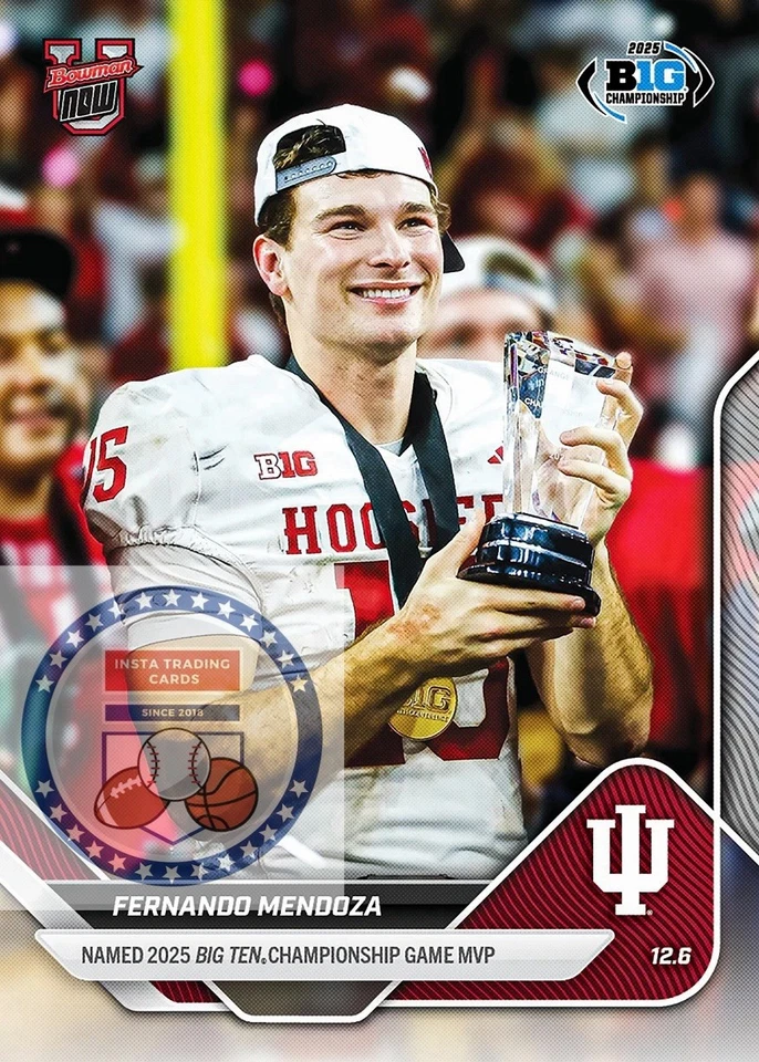 *PREVENTA* Fernando Mendoza - 2025-26 Bowman U NOW® Fútbol - Tarjeta 58 Foto 1 de 1