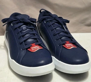 NEU Herren Größe 9 Skecher Drive 6 Fußgewölbe Leder lockere Passform ohne Spikes Golfschuh - Bild 1 von 9