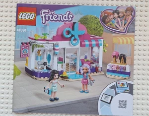 LEGO INSTRUCCIONES SOLO PARA AMIGOS HEARTLAKE PELUQUERÍA SET 41391 - Imagen 1 de 1