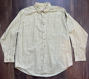 Men's Woolrich Plaid Button-Down Long Sleeve Shirt - XL - Picture 1 of 4