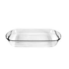 9x13 Casserole Dish Rectangular Baking Dish Pan Glass Oven Bakeware 1 Piece, 3QT
