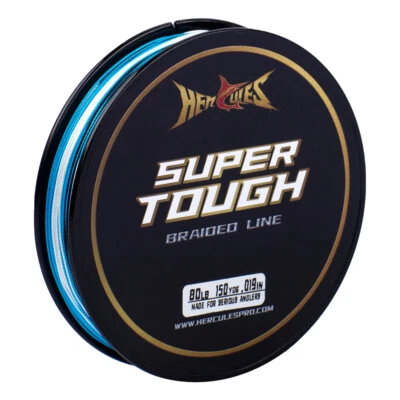 HERCULES Super Tough 4-160 LB Test Braid Fishing Line Low Visibility Camouflage - Image 1 of 4