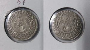 1621 Poland- Silver 1/24 Thaler- Poltorak- Sigizmund III Vaza-400 years old - Picture 1 of 1