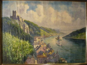 Professor Alfred Heide Magdeburg : Kaub Caub am Rhein Loreley Berlin Bad Kösen - Bild 1 von 12