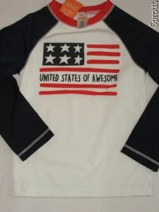 GYMBOREE 4th of July Patriotic swim rash guard top shirt 4 NWT United States - Picture 1 of 1