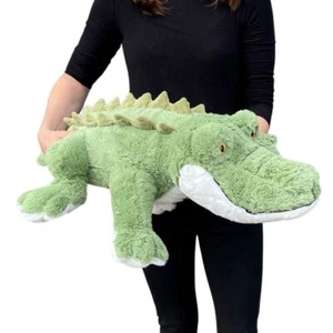 Cocodrilo extra grande juguete de peluche suave 90 cm peluche animal Dinki Di Cuddles NUEVO - Imagen 1 de 3
