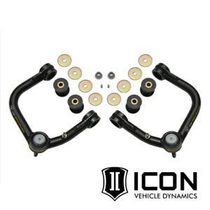 Icon Tubular Delta Joint Upper Control Arms for 2005-2023 Toyota Tacoma 6-Lug