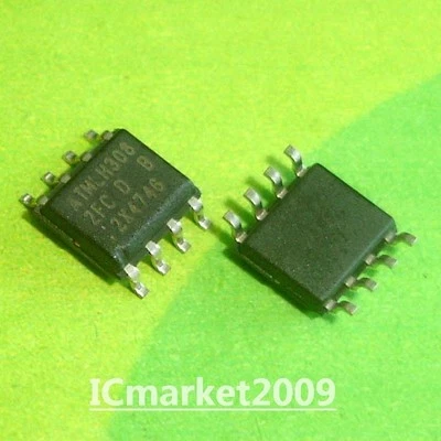ICMARKET2009 10PCS AT24C512C-SSHD-T SOP 24C512BN-SH25-T AT24C512 2FC 512K 2Wire Serial EEPROM