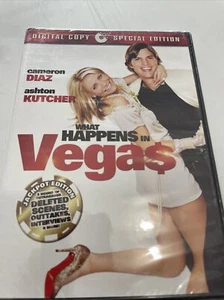 WHAT HAPPENS IN VEGAS 2008 DVD DIGITAL COPY BRAND NEW SEALED CAMERON DIAZ - Picture 1 of 2