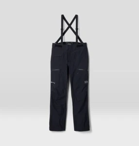 NWT Mens Mountain Hardwear Dawnlight GORE-TEX Pro Pants $550 XL black 3L - Picture 1 of 7