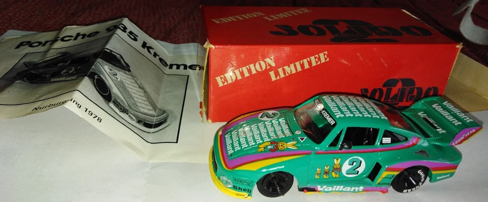 PORSCHE 935 KREMER VAILLANT NURBURGRING (SOLIDO 1:43) CON SCATOLA E LEAFLET - Immagine 1 di 1
