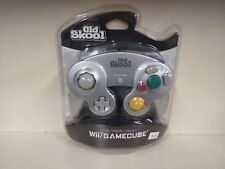 Old Skool Dual Analog Controller for Nintendo Game Cube and Wii - Silver 