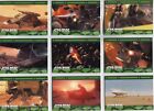 Star Wars Attack Of The Clones [UK] Complete Vehicles Chase Card Set V1-10